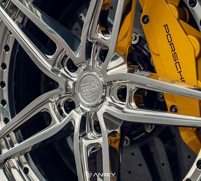 Фото дисков Anrky AN27 на Porsche 911 VIII