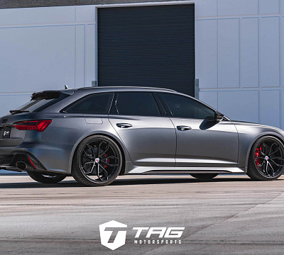 Фото дисков HRE P201 на Audi A/RS 6 (C8)