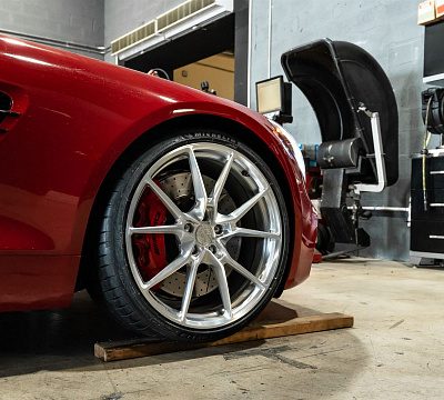 Фото дисков Anrky AN12 на Mercedes-Benz AMG GT I