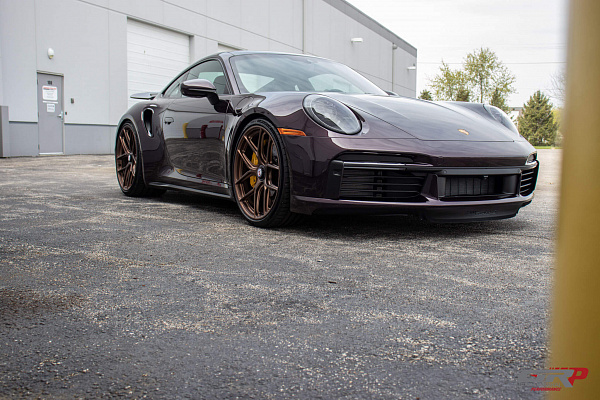 Фото дисков HRE P101SC Сатиновая темная медь на Porsche 911 VIII
