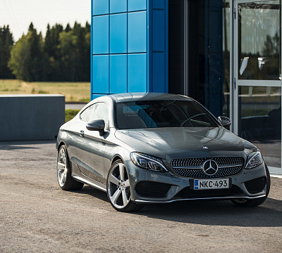 Фото дисков Vossen CG-210 на Mercedes-Benz C-Class (W205)