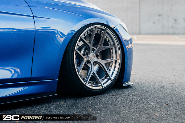 Фото дисков BC Forged HCS21 Глянцевый тонированный лак на BMW 3/M3 (F3x/F80)
