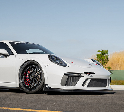 Фото дисков HRE 300 на Porsche 911 VII