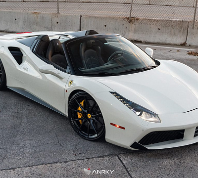 Фото дисков Anrky AN12 на Ferrari 488