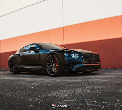 Фото дисков Anrky S1-X1 на Bentley Continental GT III