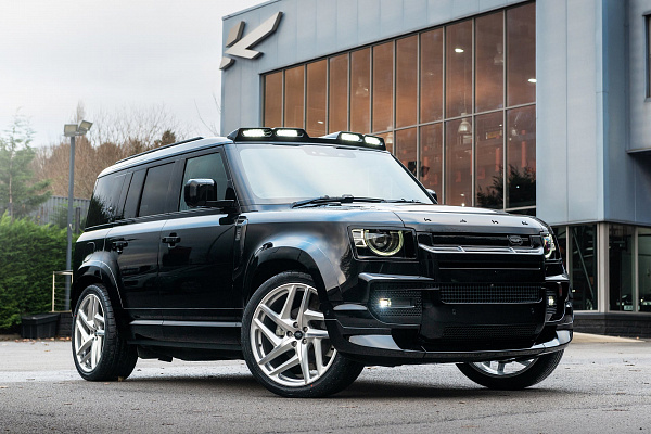 Фото дисков Kahn Type 52 RS Сатиновый лак на Land Rover Defender II