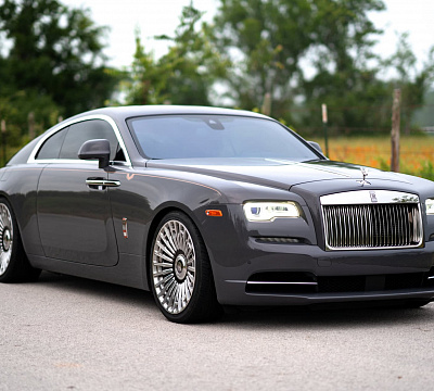 Фото дисков Brixton Forged LX07 на Rolls-Royce Wraith
