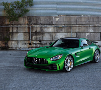 Фото дисков Anrky AN31 на Mercedes-Benz AMG GT I