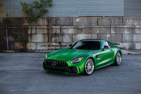 Фото дисков Anrky AN31 Глянцевый лак на Mercedes-Benz AMG GT I