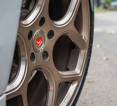 Фото дисков Vossen CG-205 на Mercedes-Benz C-Class (W205)