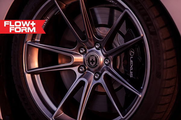 Фото дисков HRE FF04 Серебро на  Lexus LS V