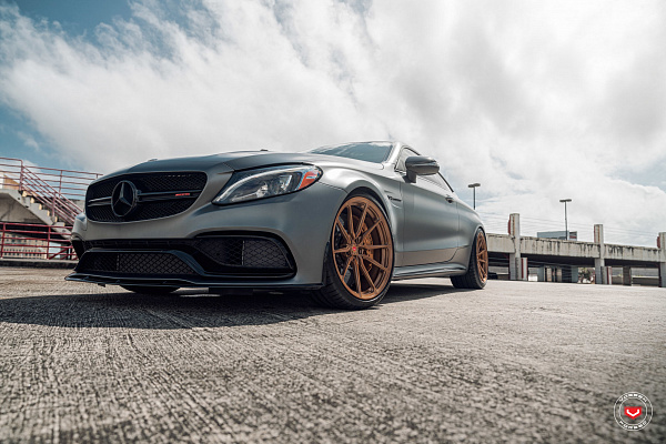 Фото дисков Vossen M-X2 Глянцевая темная медь на Mercedes-Benz C-Class (W205)