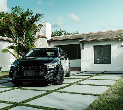 Фото дисков Vossen HF-2 на Audi Q8