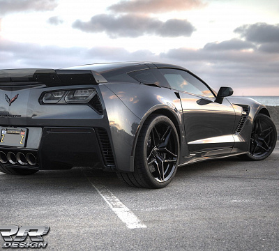 Фото дисков MRR M755 на Chevrolet Corvette C7