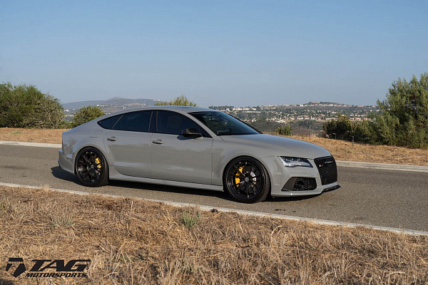Фото дисков HRE S101 Черный сатин на Audi A/RS 7 (4G)