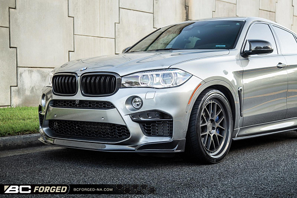 Фото дисков BC Forged LE72 // MLE72 Матовый графит на BMW X6/X6 M (F16/F86)