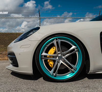 Фото дисков HRE S207H на Porsche Panamera II