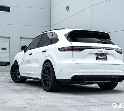 Фото дисков Vossen HF-3 на Porsche Cayenne III