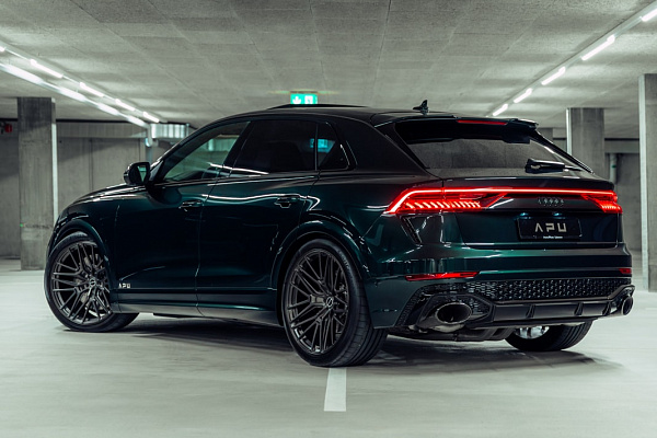 Фото дисков Brixton Forged VL4 Сатиновый темный лак на Audi Q8