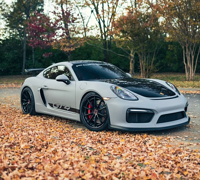 Фото дисков Brixton Forged R11-R на Porsche Cayman II