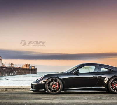 Фото дисков HRE P104 на Porsche 911 VII