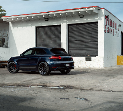 Фото дисков Vossen HF-2 на Porsche Macan I