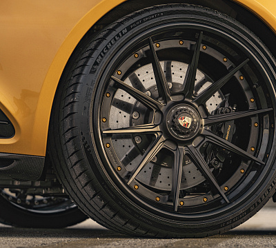 Фото дисков Strasse Wheels SV10 Deep Concave FS на Porsche 911 VII