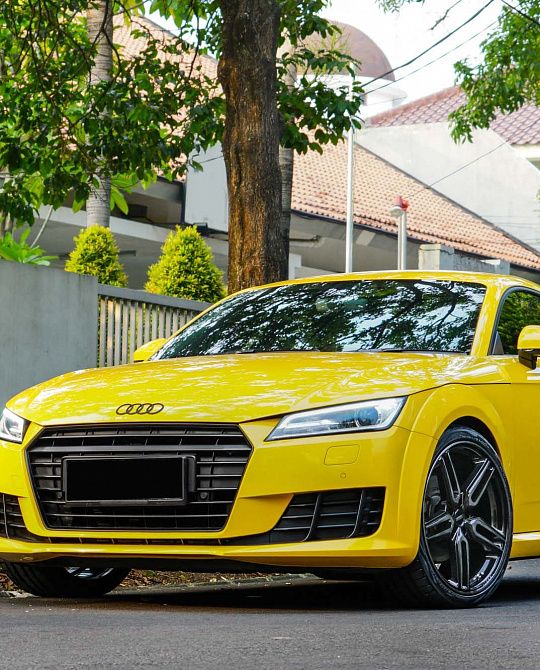 Фото дисков HF-1 Глянцевый темный лак на Audi TT (8S)