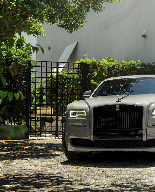 Фото дисков S17-14 Черный сатин на Rolls-Royce Ghost I