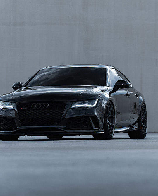 Фото дисков HF-5 Сатиновый графит на Audi A/RS 7 (4G)
