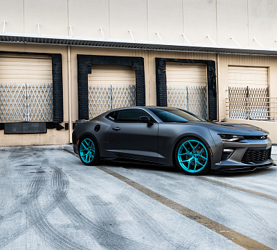 Фото дисков Vossen S21-01 на Chevrolet Camaro VI