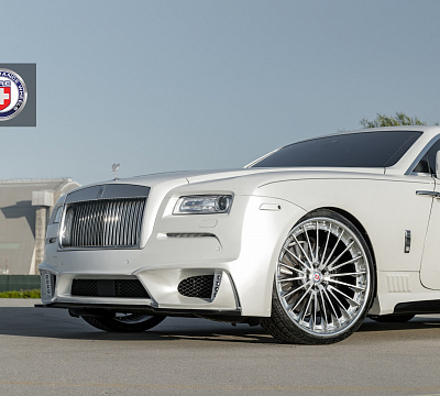 Фото дисков HRE S209H на Rolls-Royce Wraith