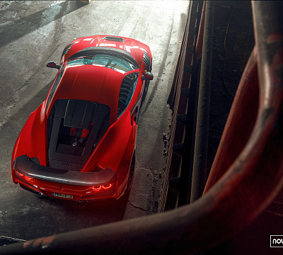 Фото дисков NOVITEC NF10 на Ferrari F8