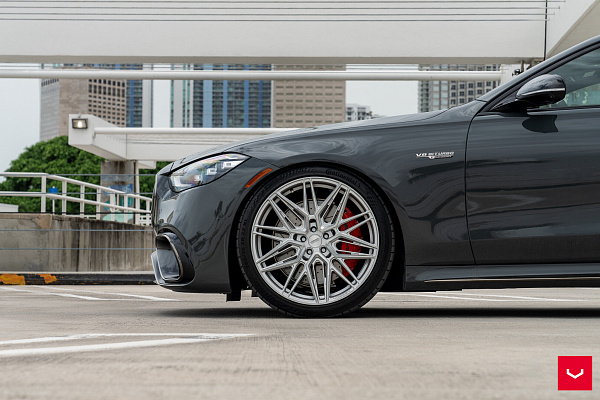 Фото дисков Vossen HF-7 Серебро на Mercedes-Benz S-Class (W223)