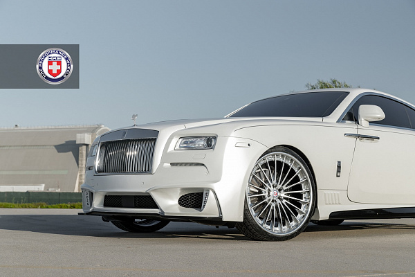Фото дисков HRE S209H Полированный лак на Rolls-Royce Wraith