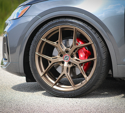 Фото дисков Vossen HF-5 на Audi Q5 (FY)