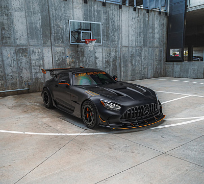 Фото дисков Brixton Forged PF7 Aerotech на Mercedes-Benz AMG GT I