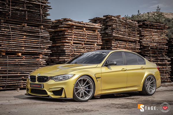 Фото дисков Vossen M-X2 Глянцевый тонированный лак на BMW 3/M3 (F3x/F80)
