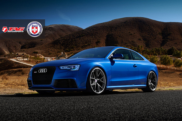 Фото дисков HRE S101 Глянцевый графит на Audi A/S/RS 5 (8T)
