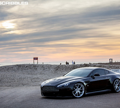 Фото дисков HRE P101 на Aston Martin Vantage 3