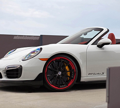 Фото дисков HRE S204 на Porsche 911 VII