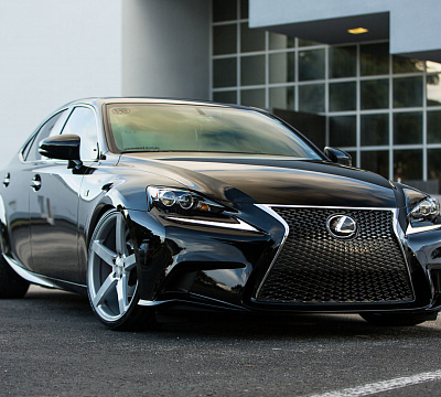 Фото дисков Vossen CV3 на Lexus IS II