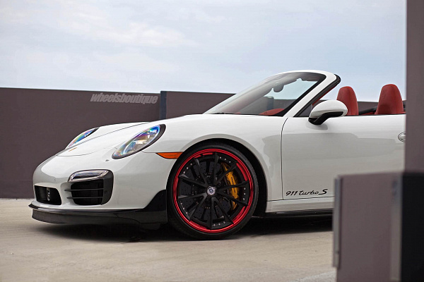 Фото дисков HRE S204 Черный сатин на Porsche 911 VII