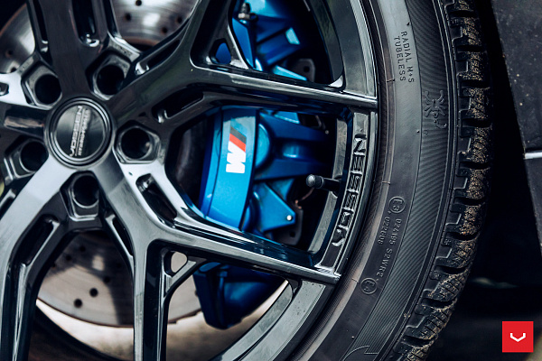 Фото дисков Vossen HF-5 Черный глянец на BMW X6/X6 M (G06/F96)
