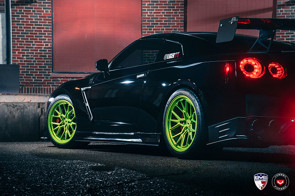 Фото дисков Vossen ML-X3 Другой цвет на Nissan GT-R