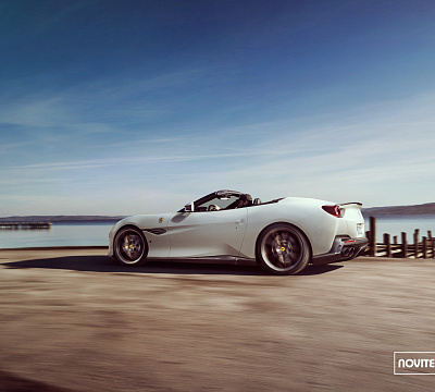 Фото дисков NOVITEC NF8 на Ferrari Portofino