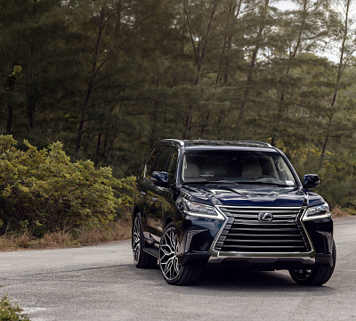 Фото дисков Vossen HF-2 на Lexus LX III