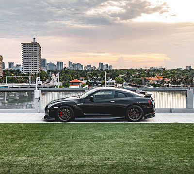 Фото дисков Vossen EVO-2R на Nissan GT-R