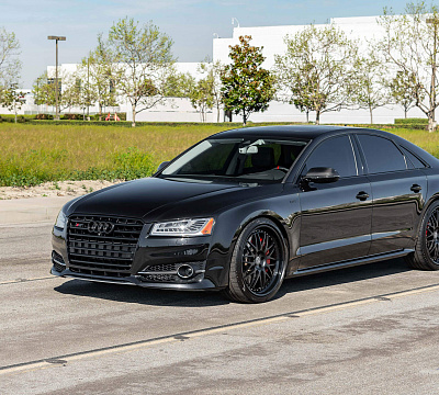Фото дисков HRE 540C на Audi A/S 8 (D4)