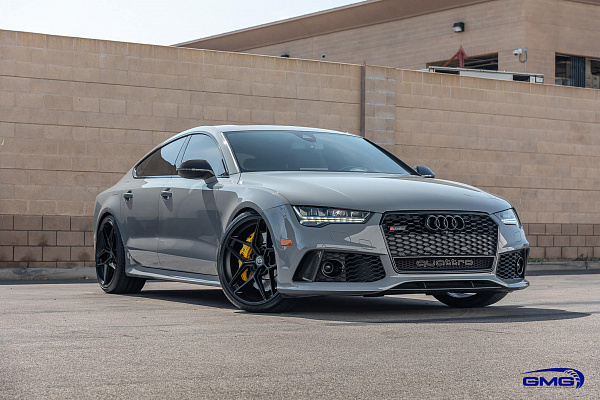Фото дисков HRE FF11 Черный сатин на Audi A/RS 7 (4G)